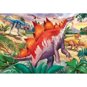 Puzzle animale in salbaticie 2x24 piese